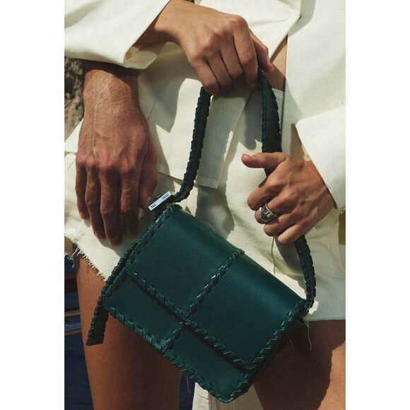 The Park Souvenir Bag in Hunter Green - Picture 2 of 7